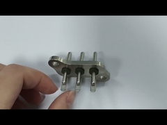 Διπλό κεραμικό, κονιοποιημένο πώλημα tab υψηλής θερμοκρασίας σφραγισμένο τερματικό για νέο ενεργειακό ηλεκτρικό συμπιεστή