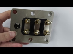 Ηλεκτρολέντο νικελωμένο τερματικό μπλοκ σύνδεσης για προσαρμοσμένες ρυθμίσεις ρεύματος και τάσης