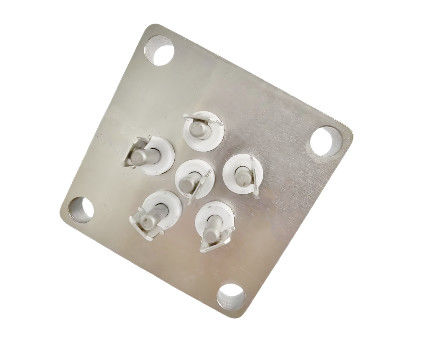 6 πυρήνες Bimetallic Nickel- επιχρυσωμένη διπλή συγκόλληση Tab σφραγισμένο τερματικό μπλοκ με 35A Max λειτουργικό