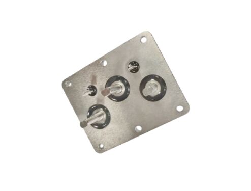 Τερματικός πίνακας σύνδεσης από χάλκινο υλικό με ακίδες, συμπεριλαμβανομένων 10 πόλων, σχεδιασμένος για ηλεκτρική σύνδεση σε συστήματα ελέγχου