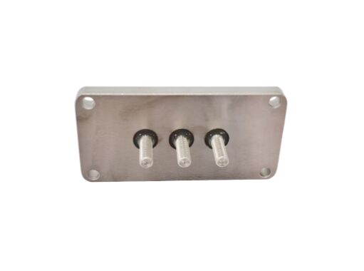 50A Πίνακας τερματικού συνδέσμου ονομαστικού ρεύματος με υλικά πλάκας C45 που έχουν σχεδιαστεί για τη διαχείριση και την ασφάλεια ηλεκτρικών κυκλωμάτων